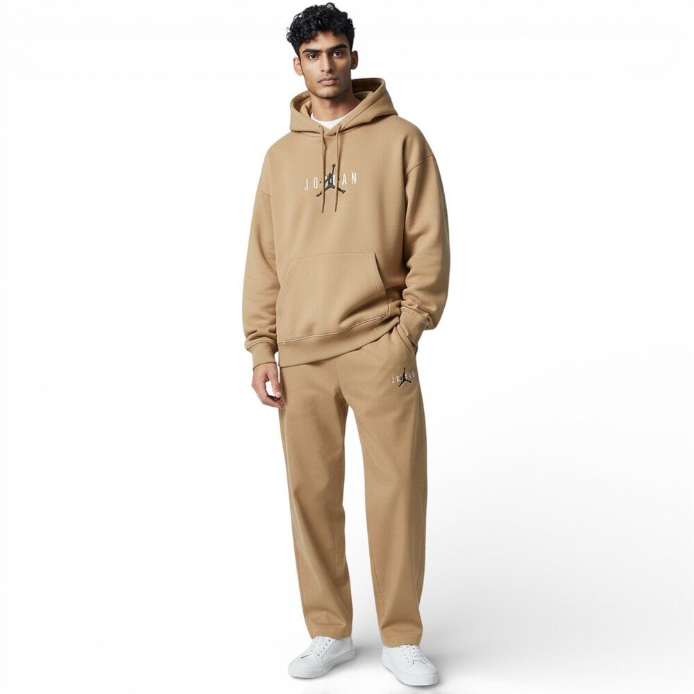 Air Jordan 2 Piece Oversize Baggy Fit Sweatsuit Mens Fleece Tracksuit Outfit Set